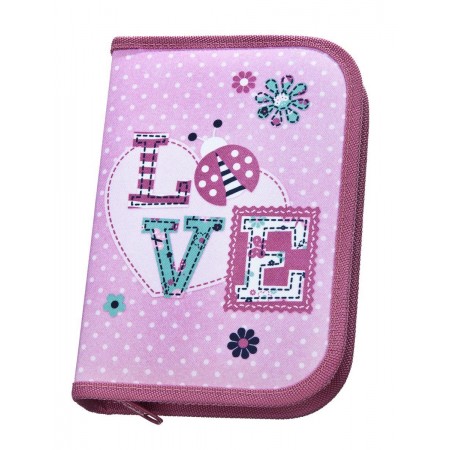 ESTUCHE ERGONOMICO DOBLE DISEÑO LOVE