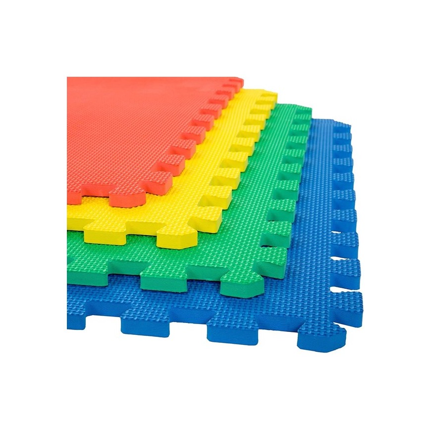 Alfombra de Goma Eva 6 piezas, cubre 1,20 x 1,80 mts, grosor 1,2 cm.