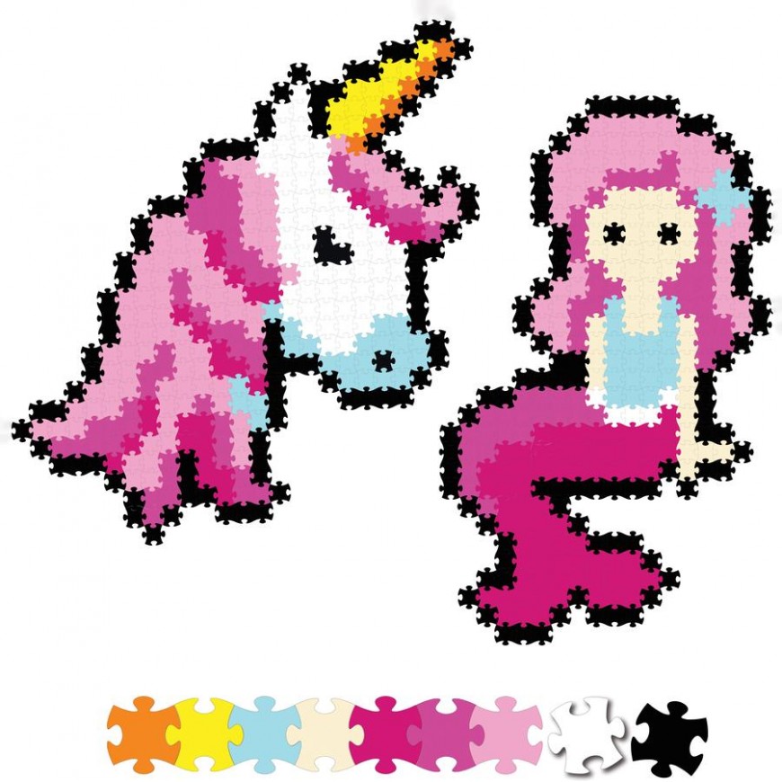 PUZZLE PIXELES 700 PIEZAS, FANTASIA