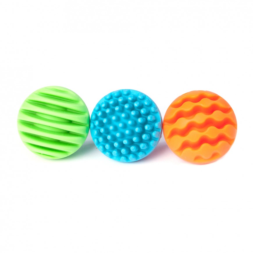 SET DE 3 PELOTAS SENSORIALES