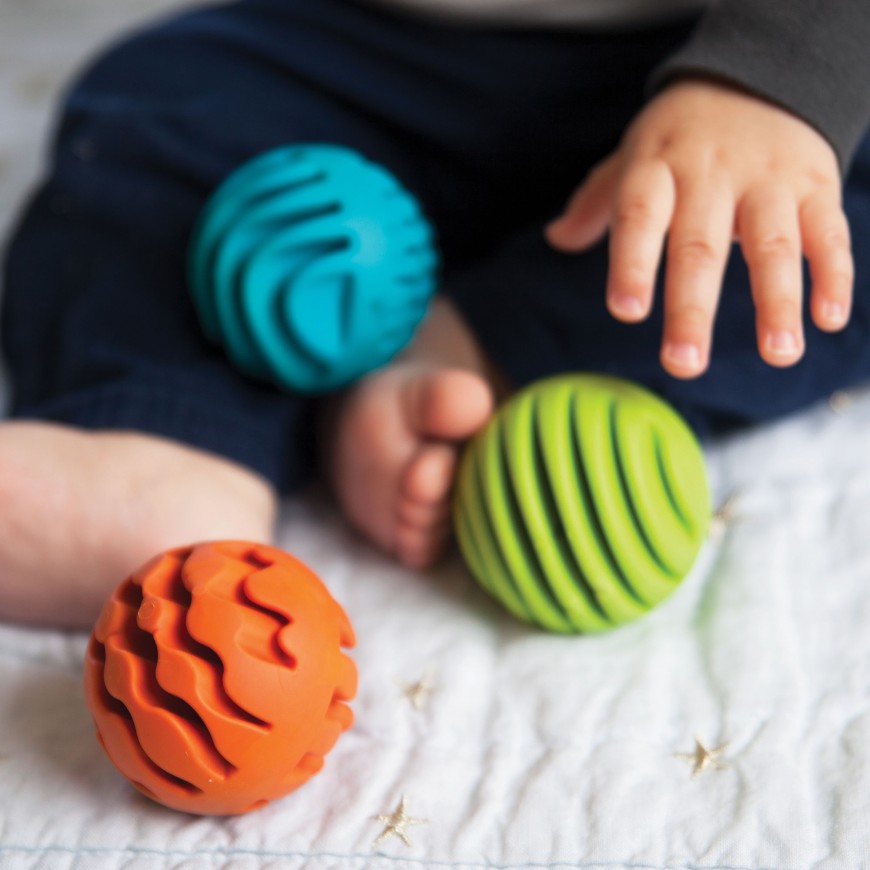 SET DE 3 PELOTAS SENSORIALES
