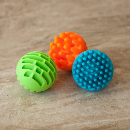 SET DE 3 PELOTAS SENSORIALES