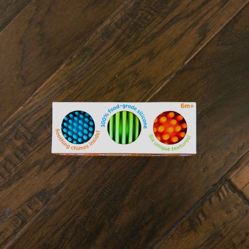 SET DE 3 PELOTAS SENSORIALES