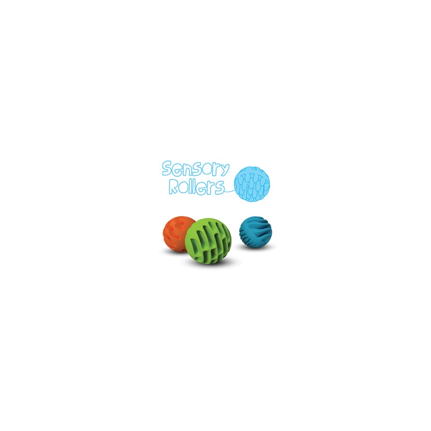 SET DE 3 PELOTAS SENSORIALES