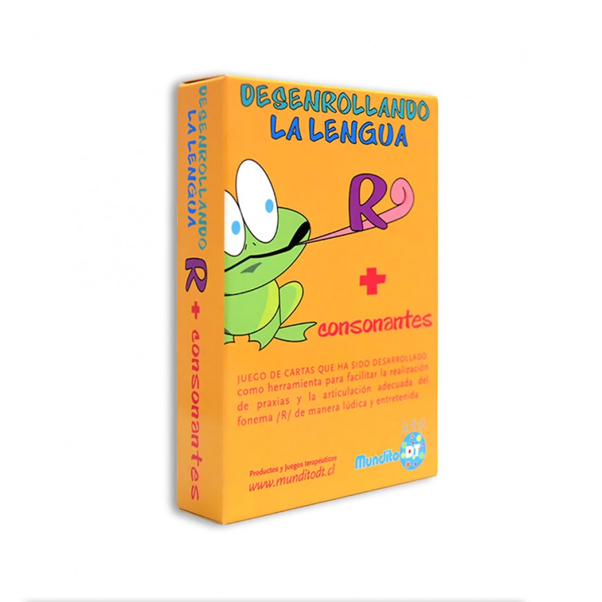 Juego de cartas "Desenrollando la lengua R  + consonantes"
