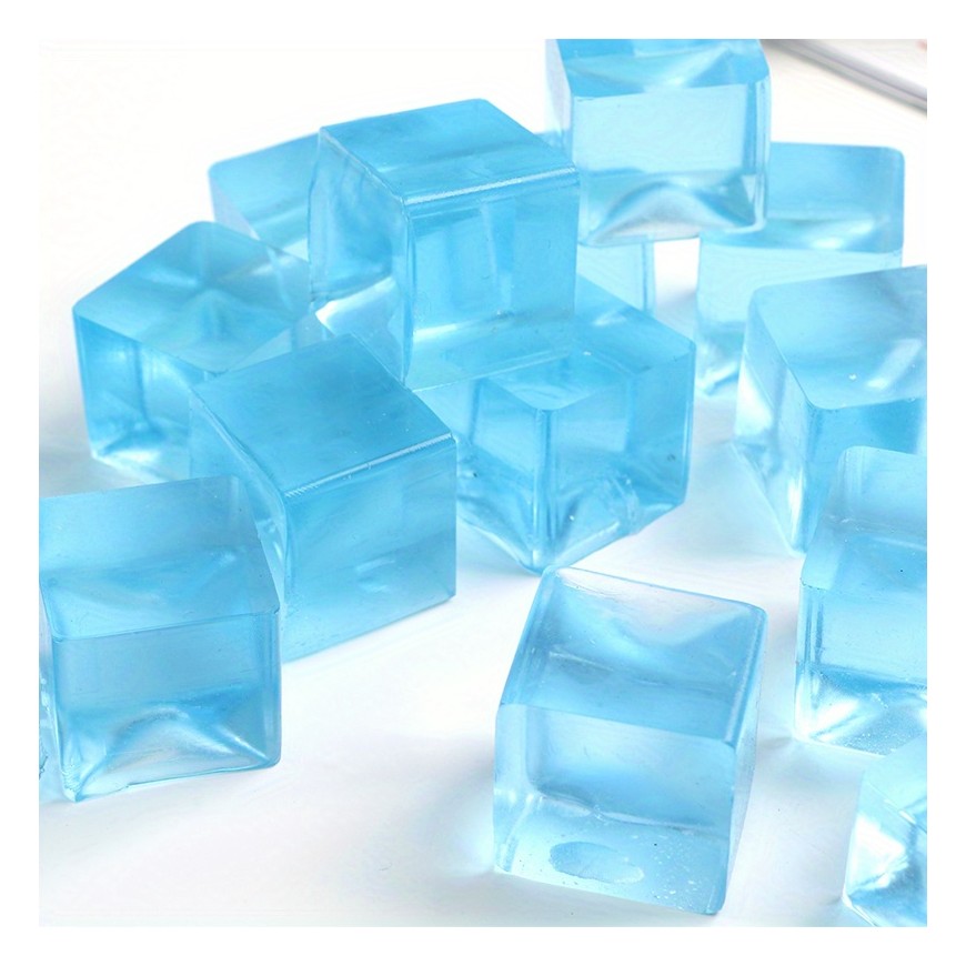 Hielos sensoriales tipo squishy, set de 10 unidades