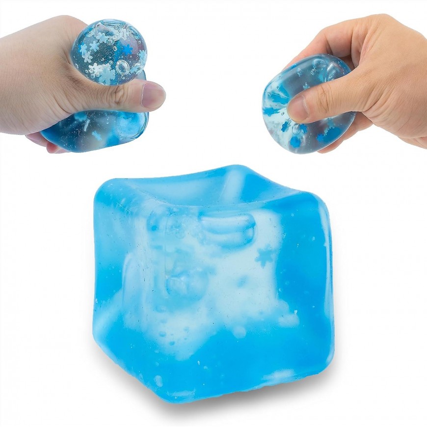 Hielos sensoriales tipo squishy, set de 10 unidades