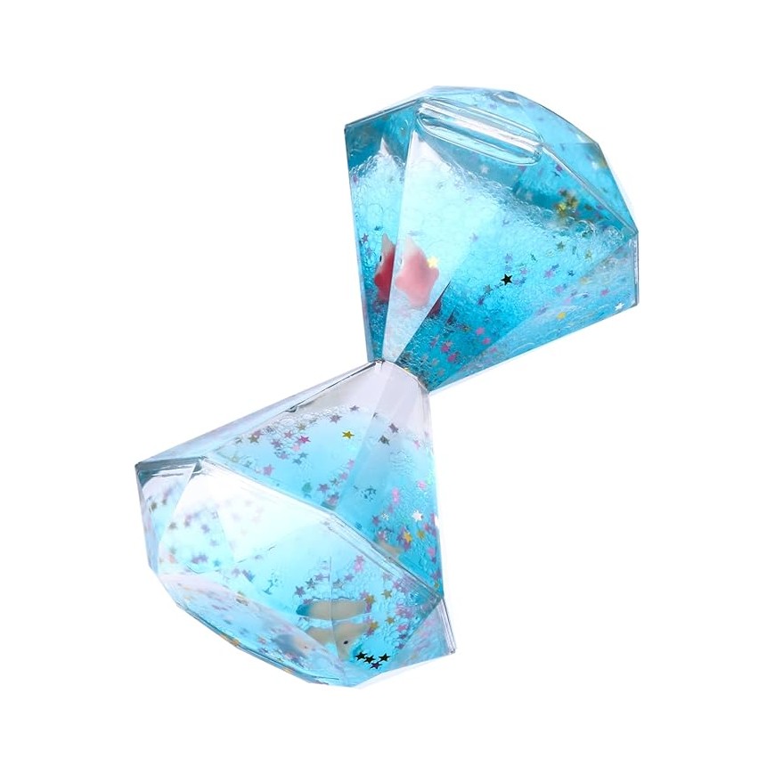 Reloj de aceite sensorial relajante diseño diamante