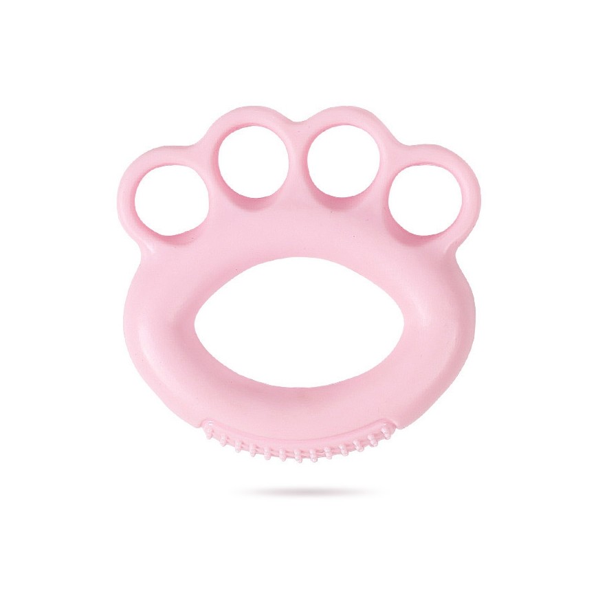 Anillo ergonómico antiestress, blando, color melón