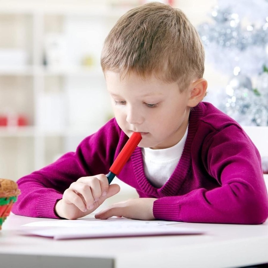 Mordedor Sensorial Tapa de lápiz Diseño Obelisco sin textura