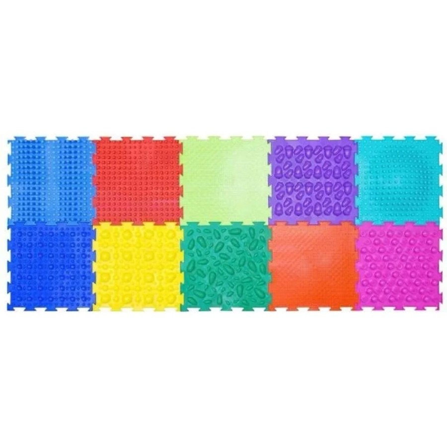 Alfombra sensorial 10 piezas