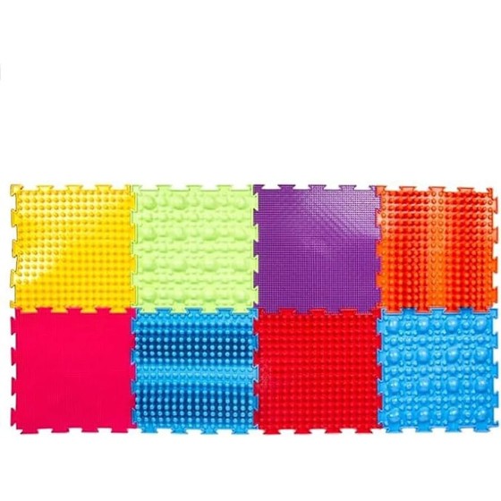 Alfombra sensorial 10 piezas