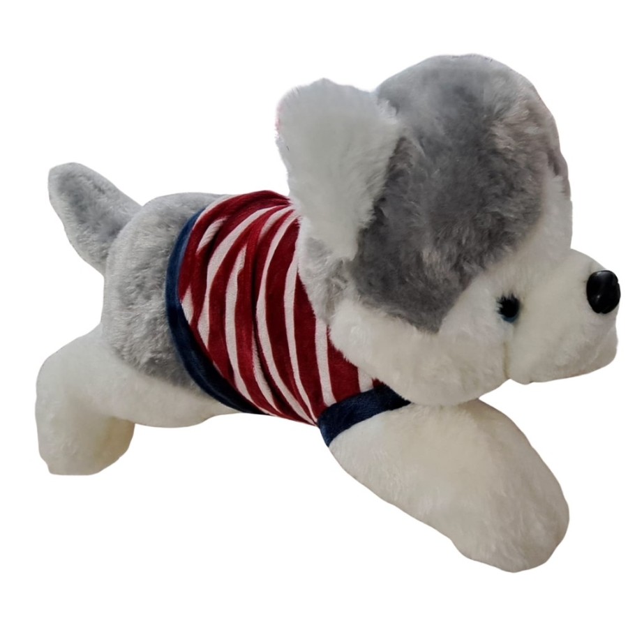Peluche con Peso Perro Siberiano 1,1 kg | Regulación Sensorial y Calma