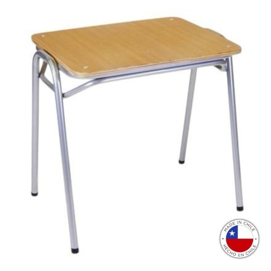 Pupitre Escolar sin Parrilla Reforzado | Mobiliario Escolar Chile