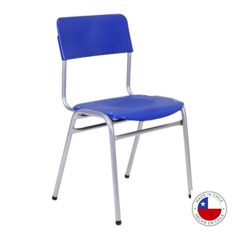Silla de Polipropileno Apilable | Resistente y en Varios Colores