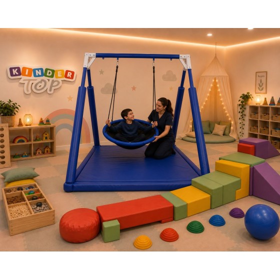 Estructura Vestibular Compacta Columpio Terapéutico | Lista para usar