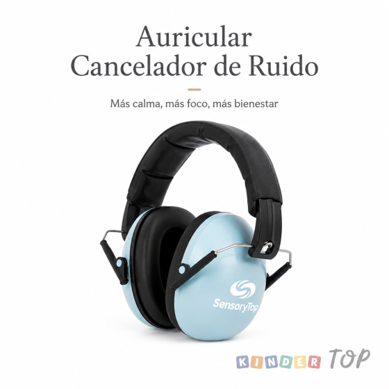 Auriculares Canceladores de Ruido Sensory Top – Protección Auditiva Ce