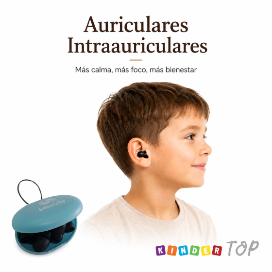 Cancelador de Ruido Intraauricular Sensorial Sensoryrtop | SNR 26 dB