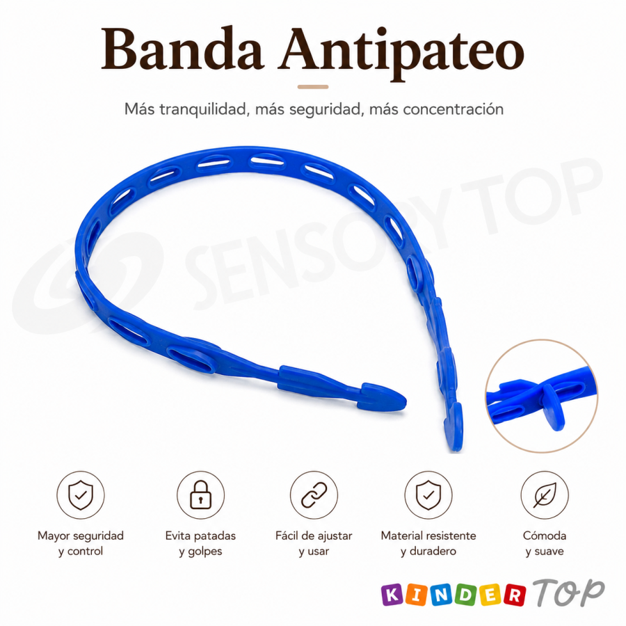 Banda Sensorial Antipateo Kindertop | Concentración y Movimiento Seguro