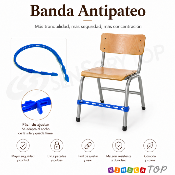 Banda Sensorial Antipateo Kindertop | Concentración y Movimiento Seguro