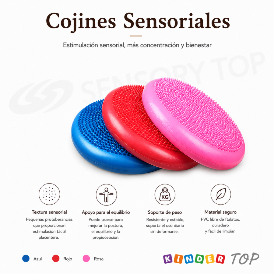 Cojín Sensorial para Hiperactividad 33 cm | Kindertop Chile