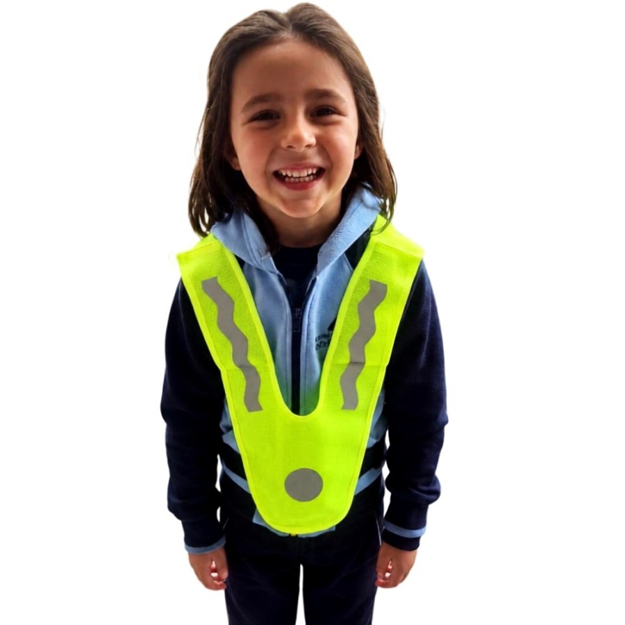 Pechera Reflectante Infantil para Evacuación | Kindertop