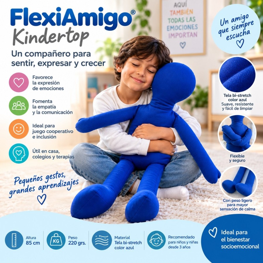 Muñeco Emocional FlexiAmigo® Kindertop