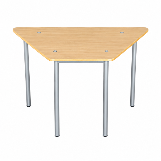 Mesa Trapezoidal Kínder | Mobiliario Escolar Resistente | Kindertop