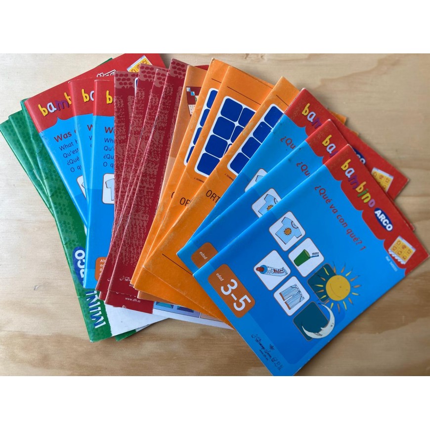 Libro para juego de concentración mini ARCO 12 piezas aleman: In der Stadt