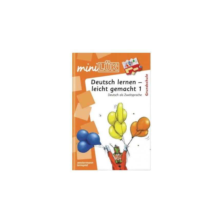 Libro para juego de concentración mini ARCO 12 piezas alemán: Deutsch Lernen-Leicht Gemacht 1