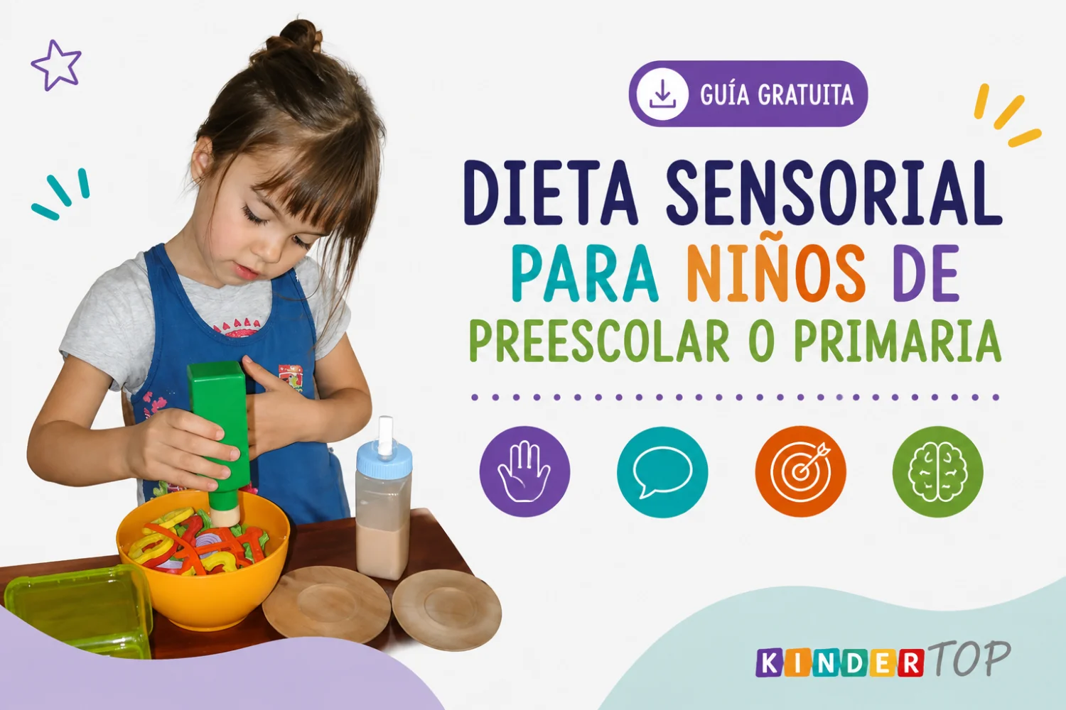 Cómo Crear una Dieta Sensorial para Niños de Preescolar y Educación Básica